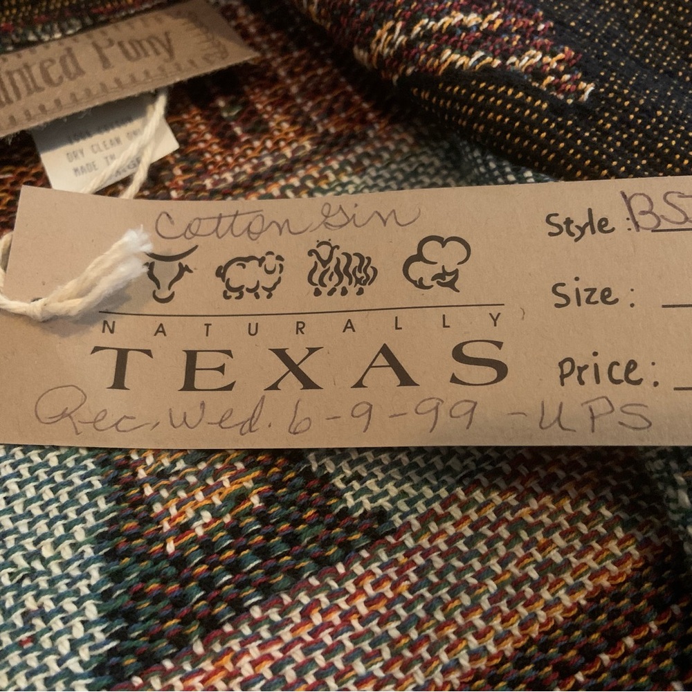 Vintage 90’s Painted Pony's Tapestry Lighthouse Nautical Jacket Size Large NWT - Picture 10 of 16